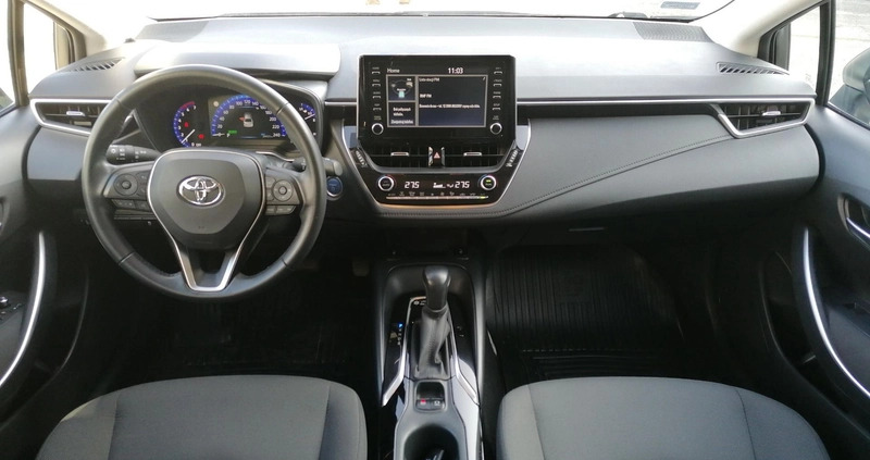 Toyota Corolla cena 98900 przebieg: 34921, rok produkcji 2021 z Grudziądz małe 211